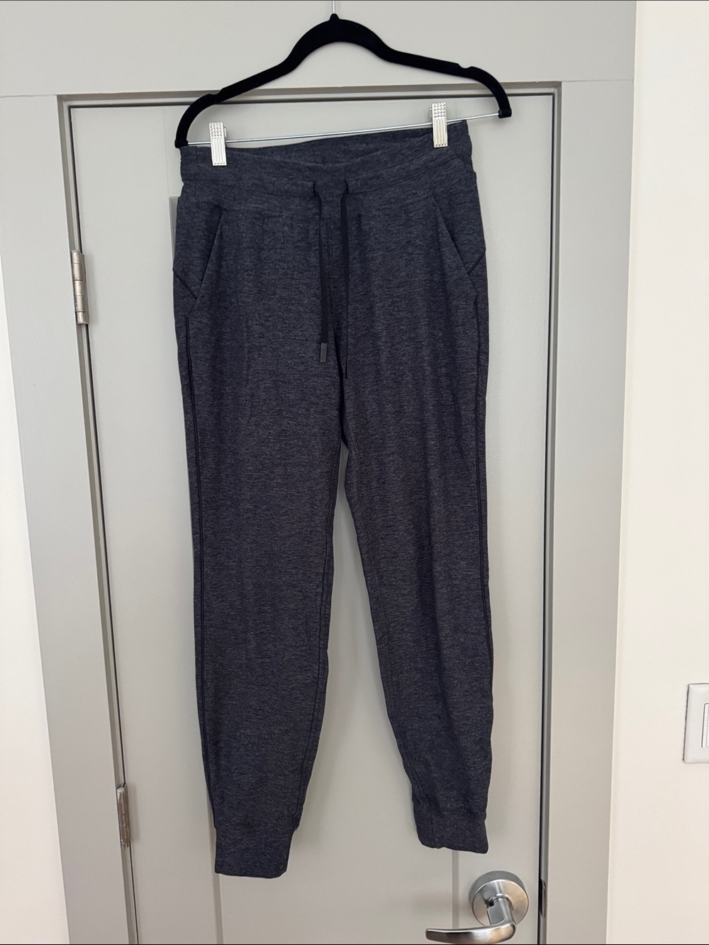 Lululemon Charcoal Drawstring Jogger Pants - Women